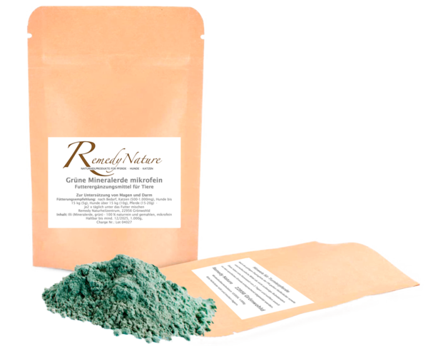 Remedy Nature®  Grüne Mineralerde mikrofein