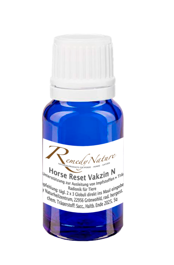 Remedy Nature Horse Reset Vakzin N 5g Globuli